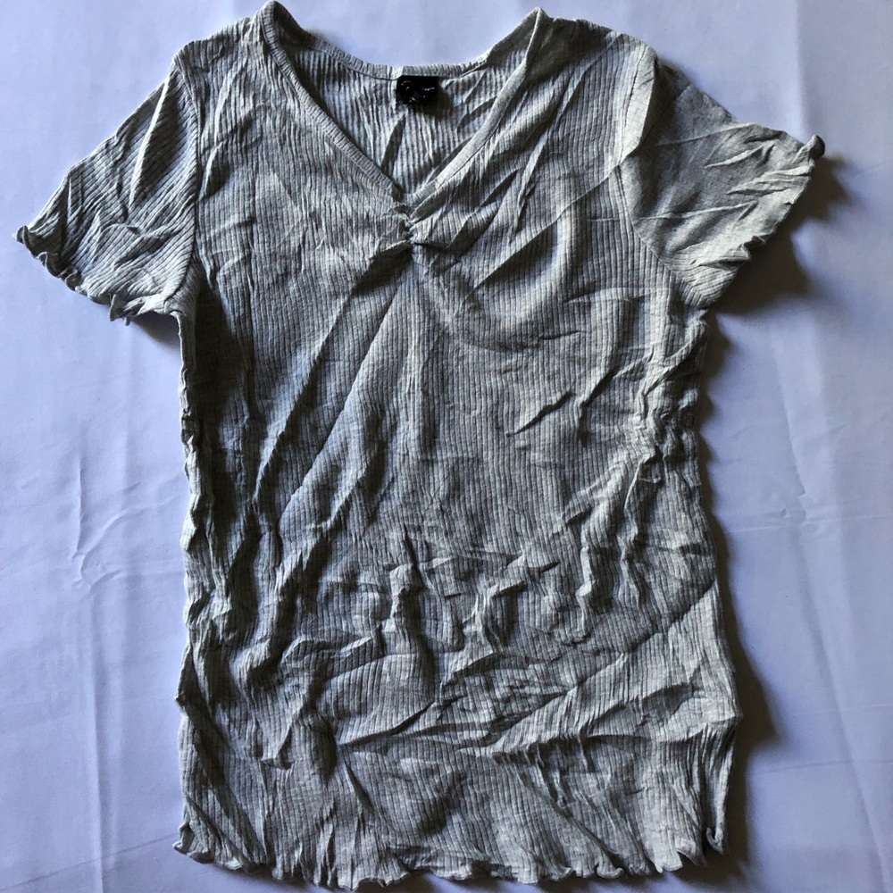 Women Art & Class Size XL Gray Color Top - 1099